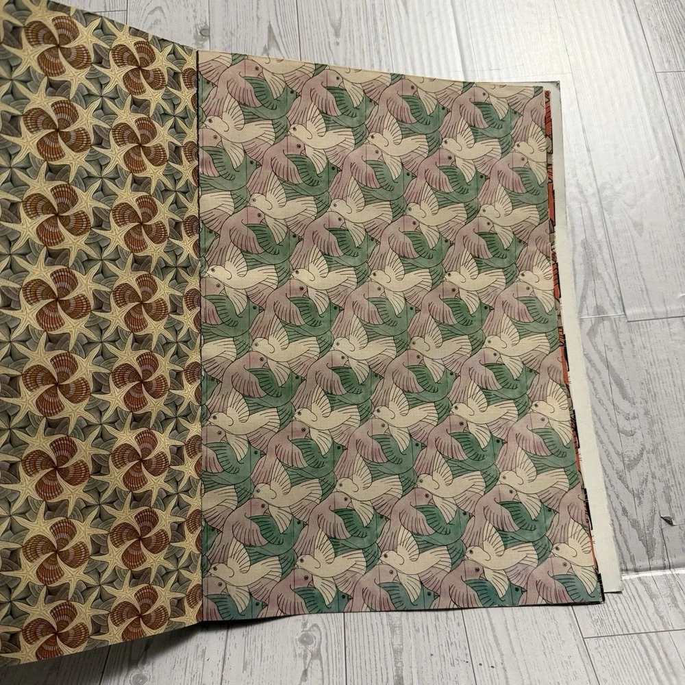 Giftwraps By Artists: M.C. Escher By Joost Elffers 1987 - Christmas Wrap